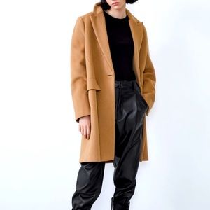 Zara meanswear coat with pockets TRF